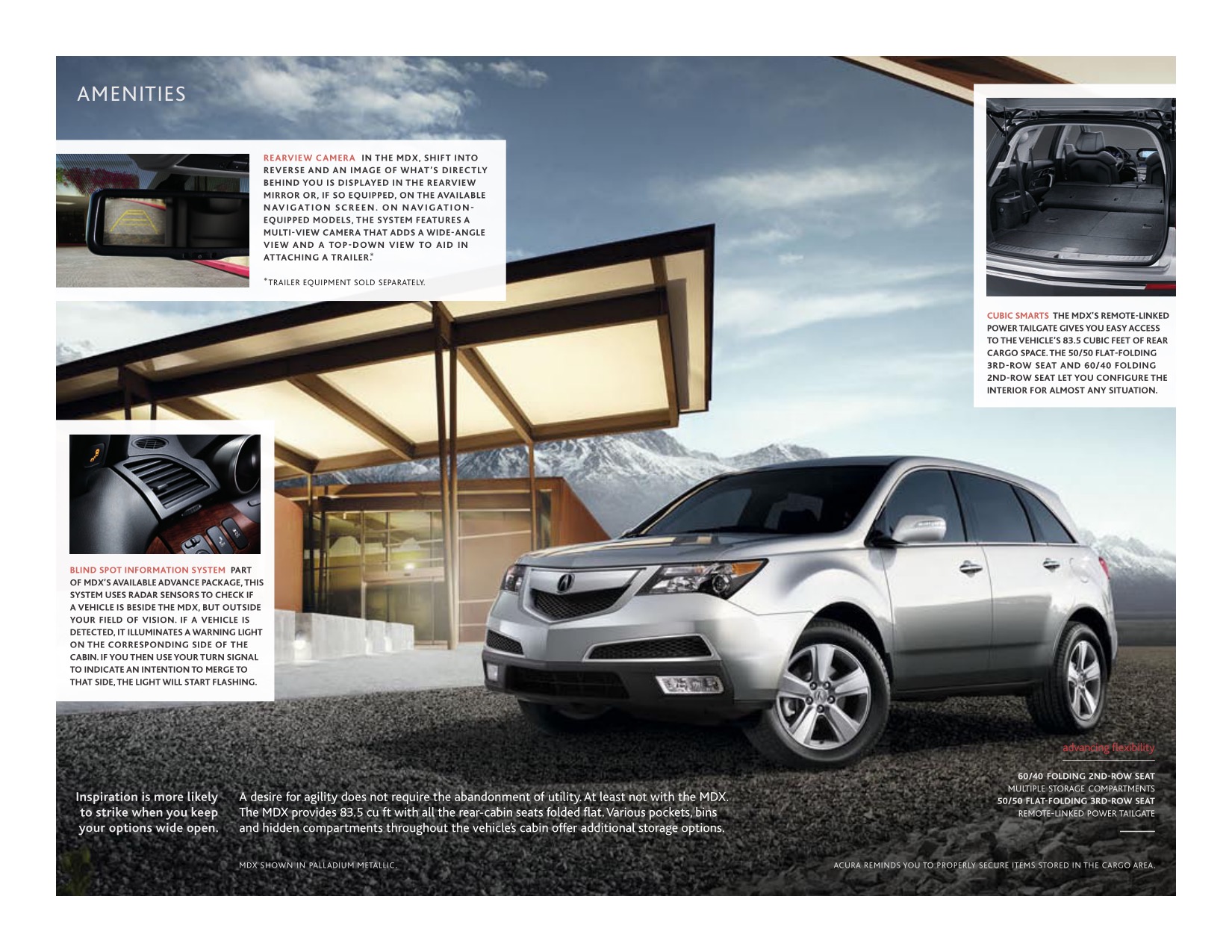 2010 Acura MDX Brochure Page 17